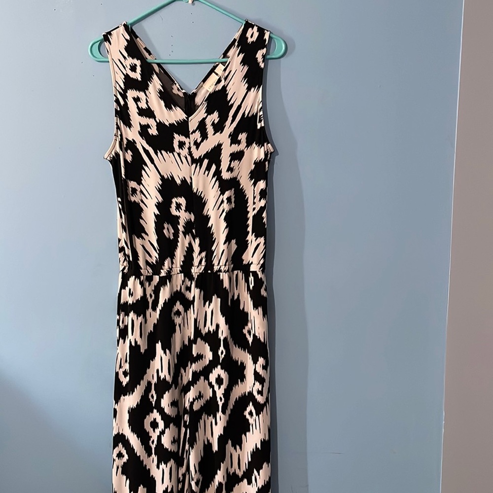 Chico Black and white jumpsuit polyester spandex